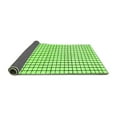 thumbnail image 2 of Ahgly Company Indoor Round Solid Green Modern Area Rugs, 4' Round, 2 of 4