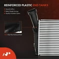 thumbnail image 2 of A-Premium Turbo Intercooler Compatible with Audi Q7 2013-2015 3.0L & Porsche Cayenne 2013-2016 3.0L & Volkswagen Touareg 2013-2016 3.0L, Turbocharged, Left Side, 2 of 6