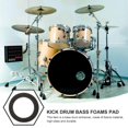 thumbnail image 2 of Self-adhesive Bass Drum Enhancer Drum Kit Bass Amplifier Kick Drum Bass Foams Pad, 2 of 4