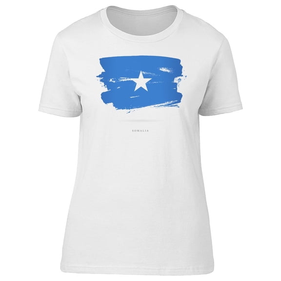 Paint Of The Flag Of Somalia Tee Men's -Image by Shutterstock