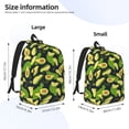 thumbnail image 6 of Wukai Fresh Avocado Paper Reusable Cosmetic bag,Travel Toiletry Organizer Capacity,Waterproof Puzzle Bags, 6 of 7