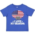 thumbnail image 3 of Inktastic I Love My Grandpa Military Grandson Boys or Girls Toddler T-Shirt, 3 of 5