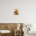 thumbnail image 3 of Stupell Industries Rustic Sunflowers & Hen Animals & Insects Painting Gray Framed Art Print Wall Art, 11 x 14, 3 of 9