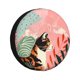 thumbnail image 1 of Fotbe Colorful Cat With Flowers Funda de Llanta de Repuesto con Estampado, Engrosada, Ajuste Universal para Jeep, Remolque, RV, SUV, Camión-15 inch, 1 of 6