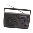 thumbnail image 1 of Bunblic Portable Radio Transistor Radio Elderly Retro Design Tabletop with Handle Multifunctional Decor Easy to Use Indoor Home FM AM, 1 of 8