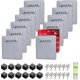 thumbnail image 1 of 12 Pieces Adhesive Picture Hangers No Drilling Adhesive Picture Hangers Photo And Mirror Holders Adhesive Picture Hanger For Hanging Mirrors Or Pictur, 1 of 5