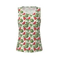 thumbnail image 3 of Picia Watermelons Pattern Women's Workout Tank Top,Breathable Activewear,Slim Fit Athletic Top,Versatile Workout Moisture-wicking top-Medium, 3 of 9