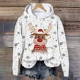 thumbnail image 6 of Futezty Women Christmas Sweatshirt Xmas Fleece Warm Vacation Tunic Sweater Shirt Graphic Pullover Top, 6 of 6