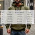 thumbnail image 3 of DDAPJ pyju Oversized Cargo Hoodies for Men Quarter Zip Pullover Raglan Long Sleeve Drawstring Athletic Hiking Work Sweatshirts with Multi Pockets XXXL, 3 of 7