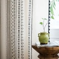thumbnail image 1 of Bohemian Curtains Light Filtering Window Curtain For Living Room and Bedroom Single Panel, 1 of 9