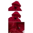 thumbnail image 4 of Gabardina Chrisuno Lightbreaker roja para mujer, 4 of 7