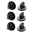 thumbnail image 1 of 6x Embedded Gas Stove Stove Knob Knob Ignition Cap Ignition Switch, 1 of 3