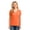 Neon Orange, variant on Port & Company Ladies V-Neck T-Shirt Neon Pink