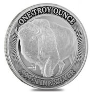 1 oz MintID Buffalo Silver Round .999+ Fine (NFC Scan Authentication)