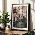 thumbnail image 4 of Steps, Amalfi Coast - Campania Italy Photography Architecture Rustic Vintage Street Photography Travel Poster Scenic Cityscape Black Framed Wall Art Print 5 x 7 inches, 4 of 8