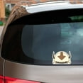 thumbnail image 3 of Legend Four Elements Bison Peeking Kawaii Anime Jumbo Sticker Decal Car Peeker, 3 of 3
