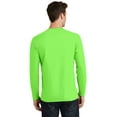 thumbnail image 2 of Port & Company Long Sleeve Fan Favorite Tee-M (Flash Green), 2 of 6