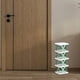 thumbnail image 4 of Zapatero de 5 niveles que ahorra espacio con estante superior | Organizador de zapatos de plástico para la entrada del armario | Zapatero apilable para dormitorio | Fácil montaje sin herramientas |, 4 of 7