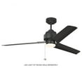 thumbnail image 4 of Monte Carlo 3Ar54 Arcade 54 54" 3 Blade Indoor Ceiling Fan - Silver, 4 of 5