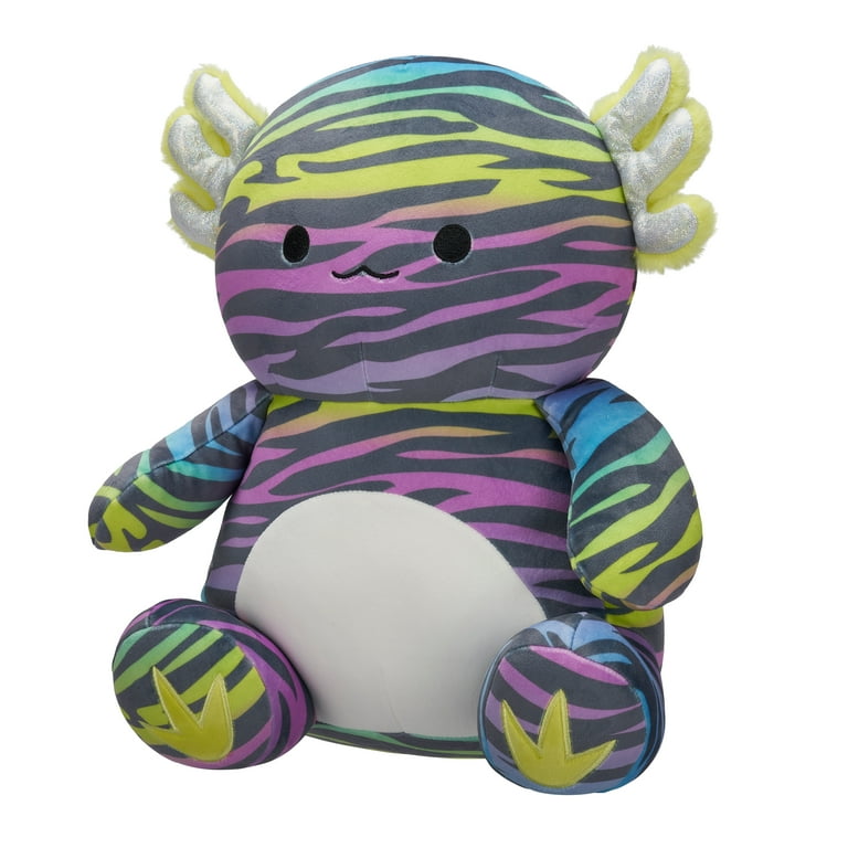 Squishmallows Original 14 inch Gawa the Black and Rainbow