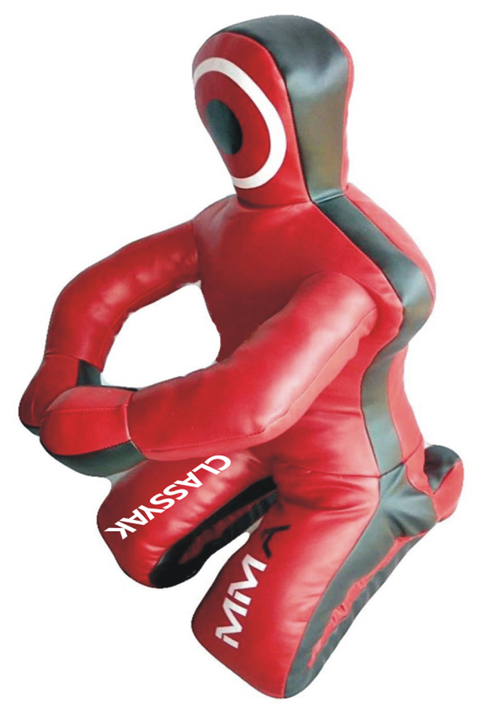 Classyak MMA Martial Arts Grappling Dummy Red Jiu Jitsu Punching Bag