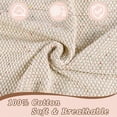 thumbnail image 3 of Manta para bebé YOYI YOYI de algodón, suave y cálida, 79 x 102 cm, color avena, 3 of 6