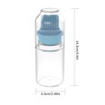 thumbnail image 4 of Yuarrent 1 Uds. Botella de silicona portátil con cepillo cepillos de aceite para parrilla aceite líquido pastelería herramienta de barbacoa para Cocina y Comedor azul Yuarrent HA004674-02B, 4 of 6