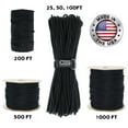 thumbnail image 2 of GOLBERG 550lb Parachute Cord Paracord - 100% Nylon USA Made Mil-Spec Type III Paracord - Used by the US Military - Multiple Colors & Lengths Available, 2 of 4