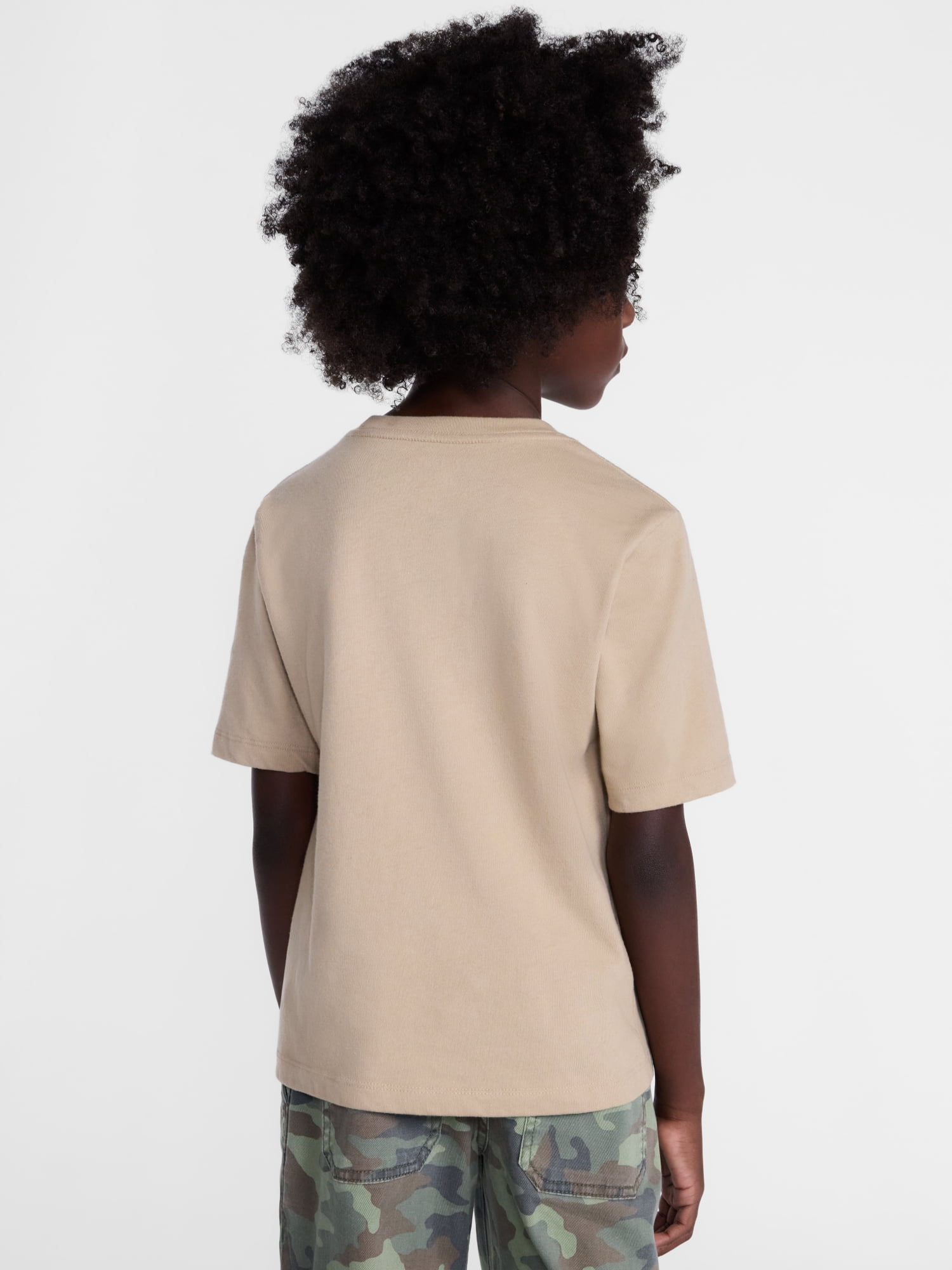Wonder Nation Boys' Kid Tough Tee with Short Sleeves, Sizes XS-XXL & Husky