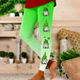 thumbnail image 6 of Shadoumai St Patricks Day Leggings For Women Casual Printed Shamrock Stretchy Irish Green Tights Tummy Control Workout Yoga Pants, 6 of 6