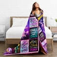 thumbnail image 5 of To Cheerleaders Blanket Gifts For Kids Adults - Lightweight Throw Blanket For Bedroom Living Room Decor Soft Fuzzy Fleece Cozy Plush Bed Couch 40"X30", 5 of 7