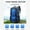 Blue, variant on 50L Multifunctional Hiking Backpack Waterproof Nylon & Polyester Mountaineering Bag Large Capacity Travel Load Reduction Backpack 5 Color Options