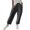 *Dark Gray, variant on VBVC Women's Y2K Cotton-Linen Cargo Pants,Pull-On Streetwear for Women,Ladies Lightweight Sweatpants with Pockets,Beige,S-2XL