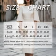 thumbnail image 2 of Morttic Women's Elegant Boat Neck Midi Pencil Dress – Flare Sleeve Slim Bodycon Office Formal Wedding Dress White，L, 2 of 2