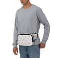 thumbnail image 2 of Japuie Cute Koala Print Layer Fanny Pack with Adjustable Shoulder Strap,Double-Layer Waist Bag,Travelling Fanny Pack,Square Double Layer Waist Bag,for Exercise Running Travel Hiking, 2 of 7