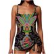 thumbnail image 1 of Gibobby Bañador de una pieza Traje de baño Siamese Chest Lady Piece Solid Fashionista Set Sexy Contiene Pad Trajes de baño Tankinis Set Trajes de baño Ta(Multicolor,G), 1 of 5