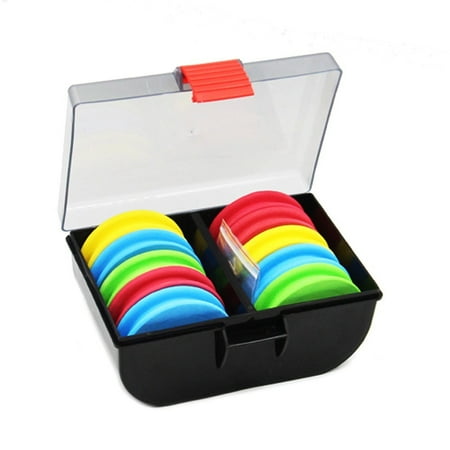 20Pcs/Box Eva Rig Winders In Storage Box Rig System Fishing Tackle Accessories