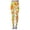 Orange, variant on Landzoo Women's Casual Easter Print Middle Waist Leggings Fitness Pants For Sports Tailored Stretchy Women's Leggings Pants