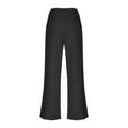 thumbnail image 5 of XXWXYD Clearence Girls Business Casual Trousers Pockets Wide Leg Pants 5-14Y Office-School Ready Stretch Waist Comfortable Formal-Casual Transition, 5 of 8