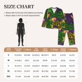 thumbnail image 4 of Sikiie Mardi Gras7 Women's Long-Sleeve Shirt and Full-Length Bottom Pajama Set (s-xxl)-Small, 4 of 7