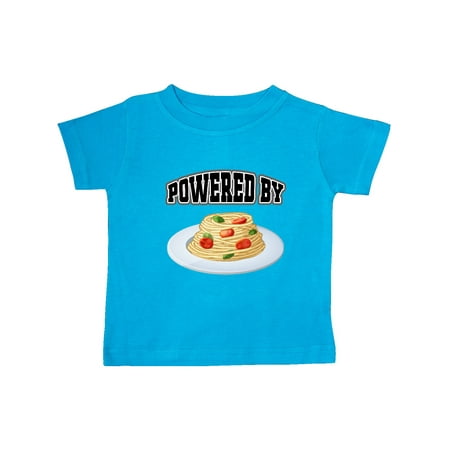 

Inktastic Powered by Spaghetti Gift Baby Boy or Baby Girl T-Shirt