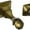 Antique Brass, variant on Deltana MDH35U10B Magnetic Door Holder 3-1/2"; Oil Rubbed Bronze Finish