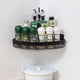 thumbnail image 4 of 2 Pcs Bathroom Corner Shelf,Punch-Free Bathroom Shelf Tripod,Storage Racks for Toilets, Bathrooms and Kitchens (Black), 4 of 4