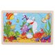 thumbnail image 1 of OYIGU Rompecabezas de madera para niños pequeños, juguete educativo preescolar con clavijas, juego de 24 rompecabezas para niños pequeños, regalos educativos de aprendizaje para niñas y niños de 1 a, 1 of 7