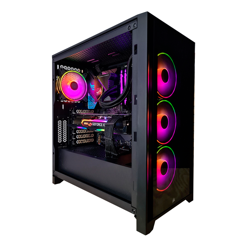 KLY Phoenix - Gaming Desktop PC, Intel Core i5-13600K 13th Gen 14-Core 3.5 GHz, RTX 4070 12GB GDDR6X, 16 GB RAM DDR4 3200 MHz, Z790, 1 TB SSD, RGB, Windoes 11 Home