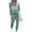 Fruit Green, variant on PRETTYGARDEN Womens 2 Piece Sets Long Sleeve Tops High Waisted Sweatpants Lounge Set Fall Fashion Travel Outfits