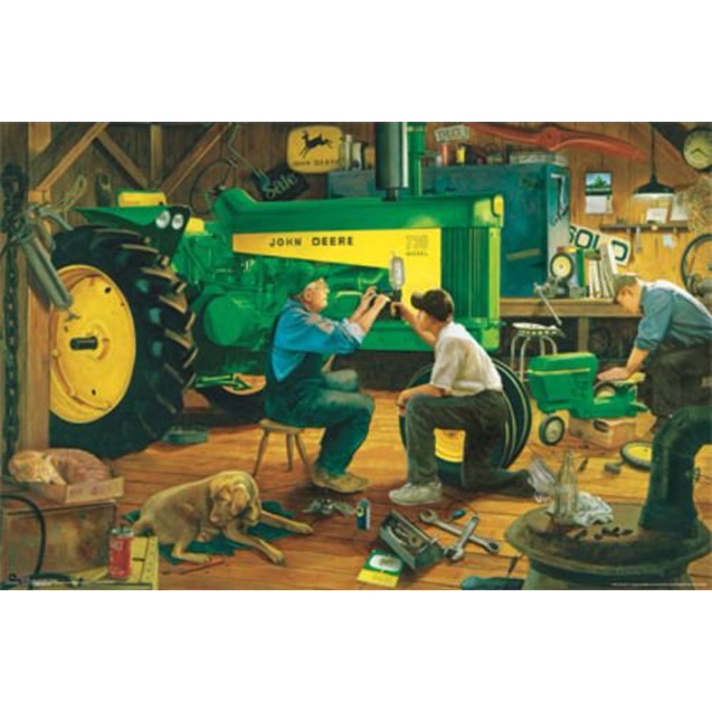 Poster John Deere Heritage New Wall Art 22"x34" rp13307 Walmart