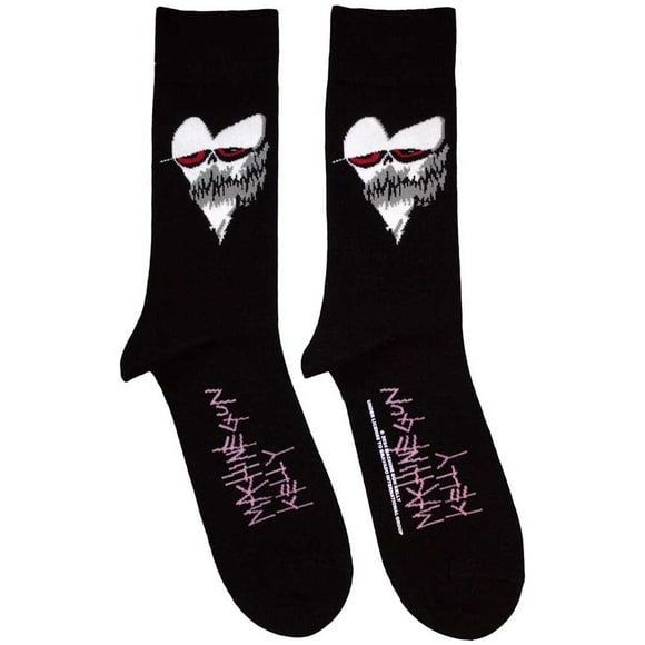 Machine Gun Kelly Chaussettes Visage Cœur Adulte