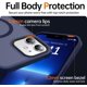 thumbnail image 5 of Funda magnética resistente para iPhone 12/iPhone 12 Pro [Compatible con Magsafe] [Protección contra caídas de grado militar] Funda protectora translúcida, delgada y a prueba de golpes para iPhone, 5 of 8