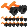 thumbnail image 4 of Masteelf  50 Sets Tile Leveling Tiling Positioning Leveler Spacers and Orange, 4 of 8